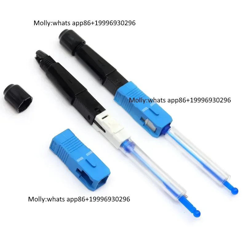 FTTH SC/UPC Hot Melt Joint Weld Joints SC Fiber Optic Connector Fusion Splicer Fiber Hot Melt Connector