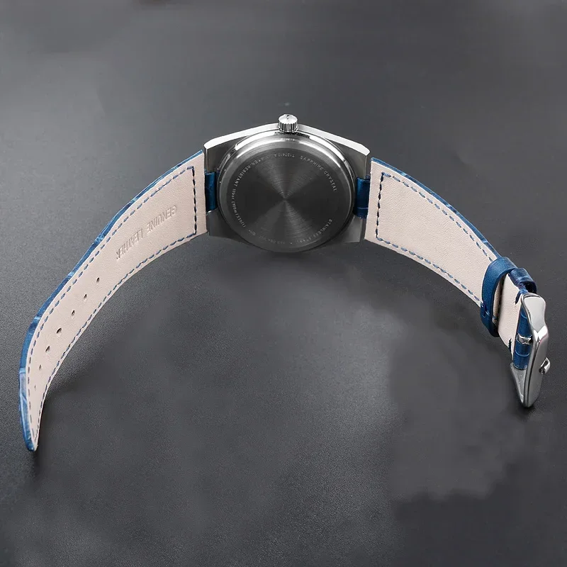 Genuine Leather Watch Strap For Tissot 1853 Prx Series Super Player T137.410 T137407 Watch Band Belt Convex Interface 12mm