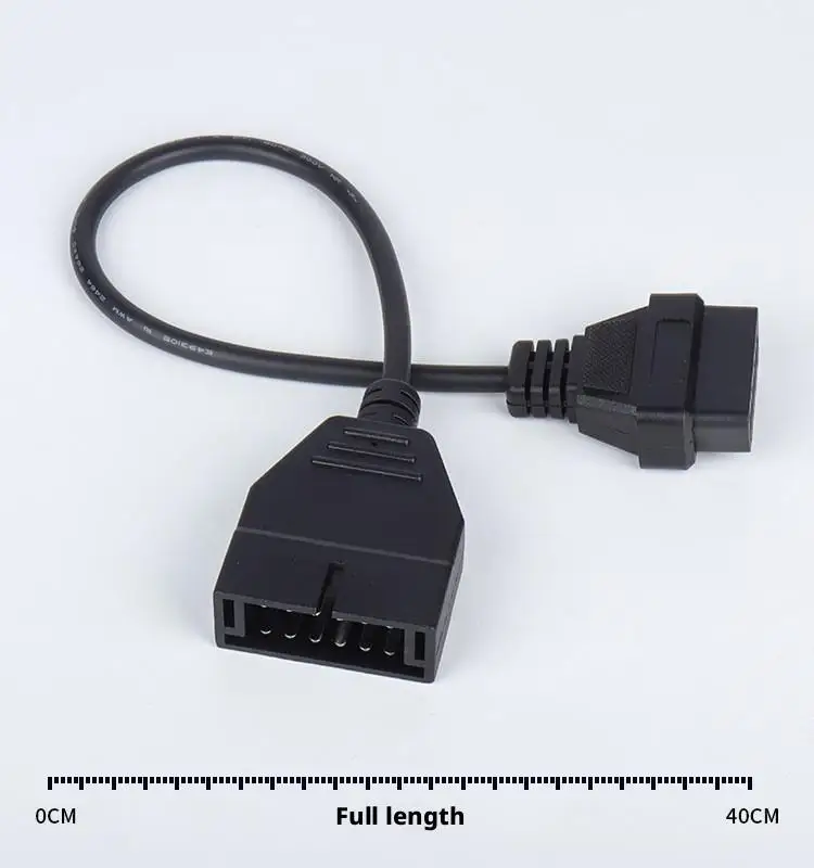 كابل محول Obd1 إلى obd2 GM، أداة دبوس قارئ رمز الماسح الضوئي obd1، تمديد موصل بديل الدبوس 12 16 التشخيص إلى H8Y3 #5
