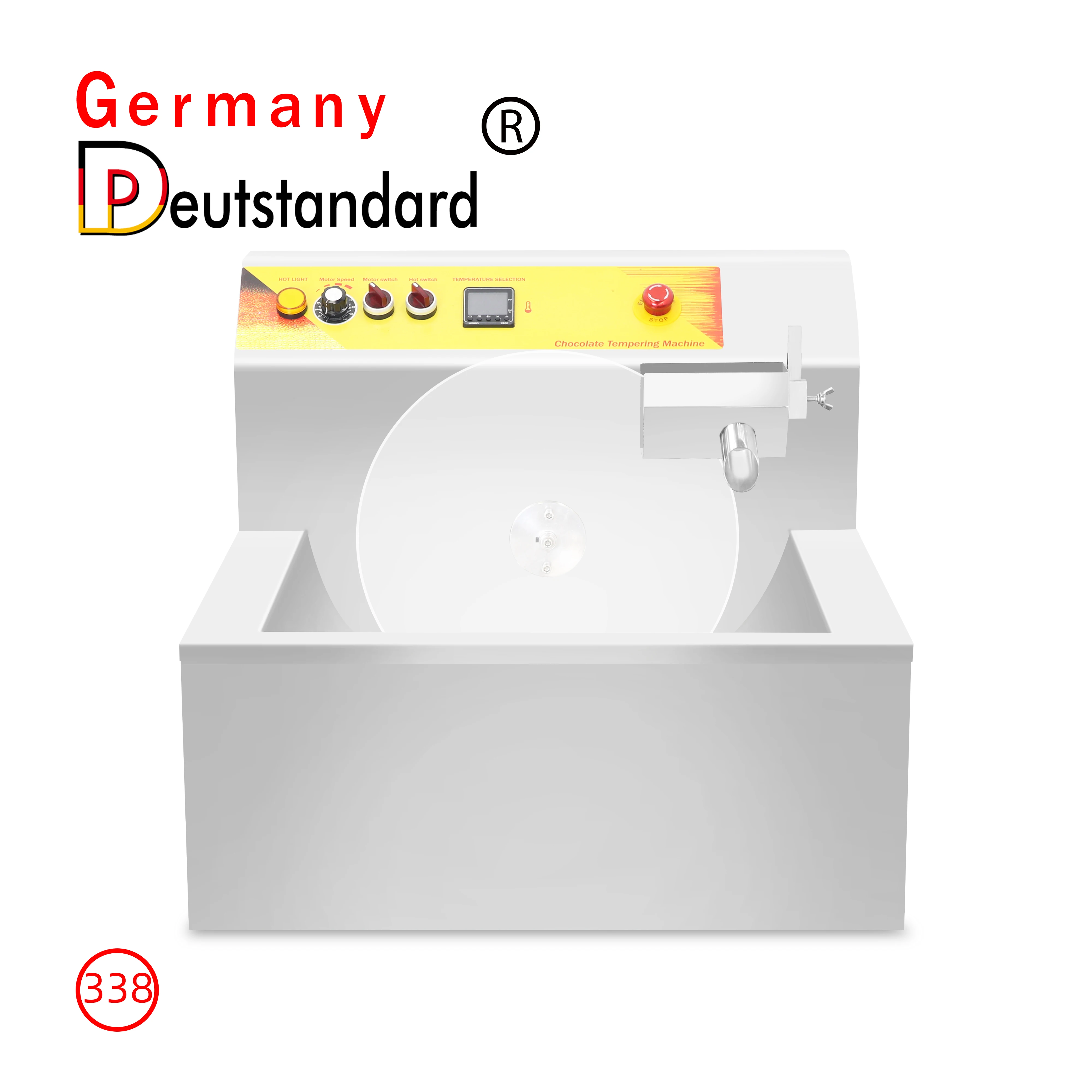 เครื่องทำช็อกโกแลตเทมเปอริ่งไฟฟ้าขนาด 25 ลิตร สำหรับธุรกิจขายขนม ขายตรงจากโรงงาน
