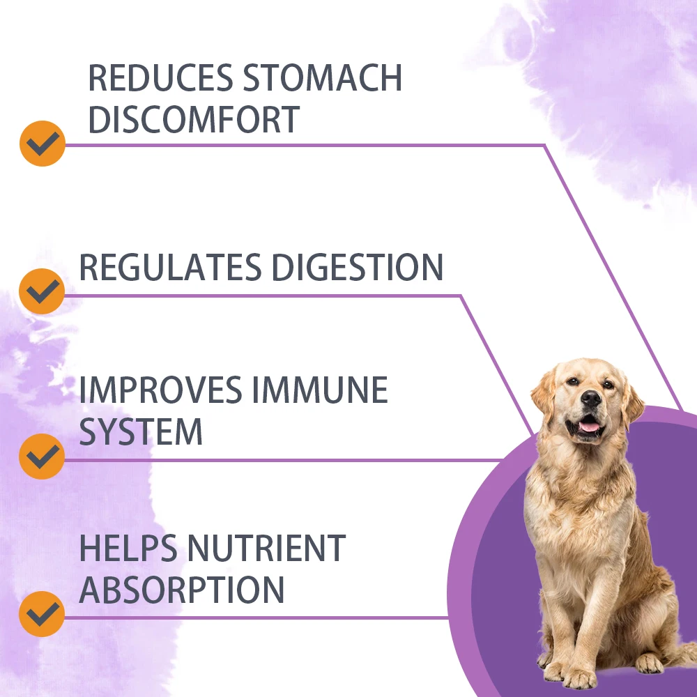 Probiotic Powder for Dogs -Duck flavor-Supports Gut Health, Digestive Balance & Seasonal Allergy Relief - Image 6