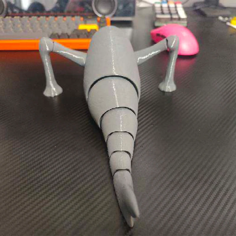 Subnautica Reaper Leviathan Large 3D Printed Sea Monster Figure Collectible Display Model for Game Fans Cool Decor & Kids Gift view 4