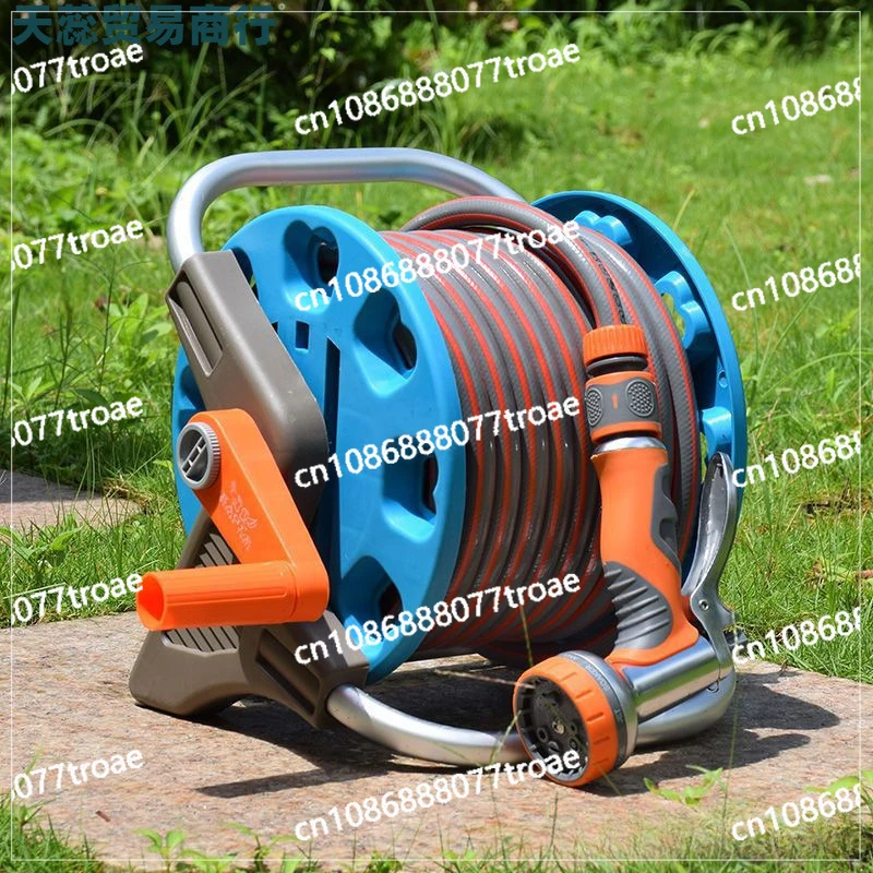 Watering Water Pipe Hose Garden Courtyard Watering Vegetable Watering Water Nozzle Household Car Wash Storage Rack Set