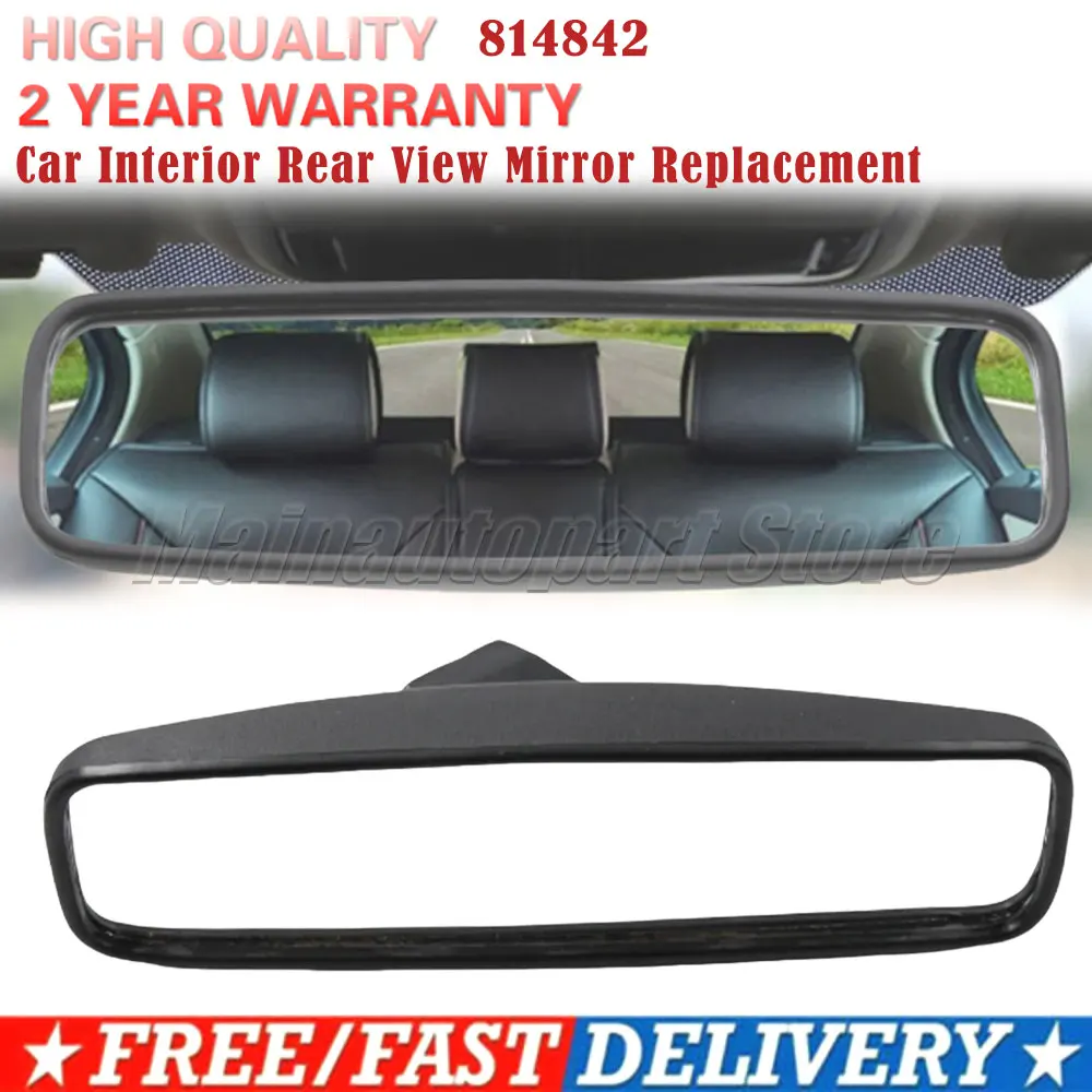 814842 For Peugeot 107 206 106 Toyota Aygo Citroen C1 High Quality Car Interior Rear View Mirror Replacement