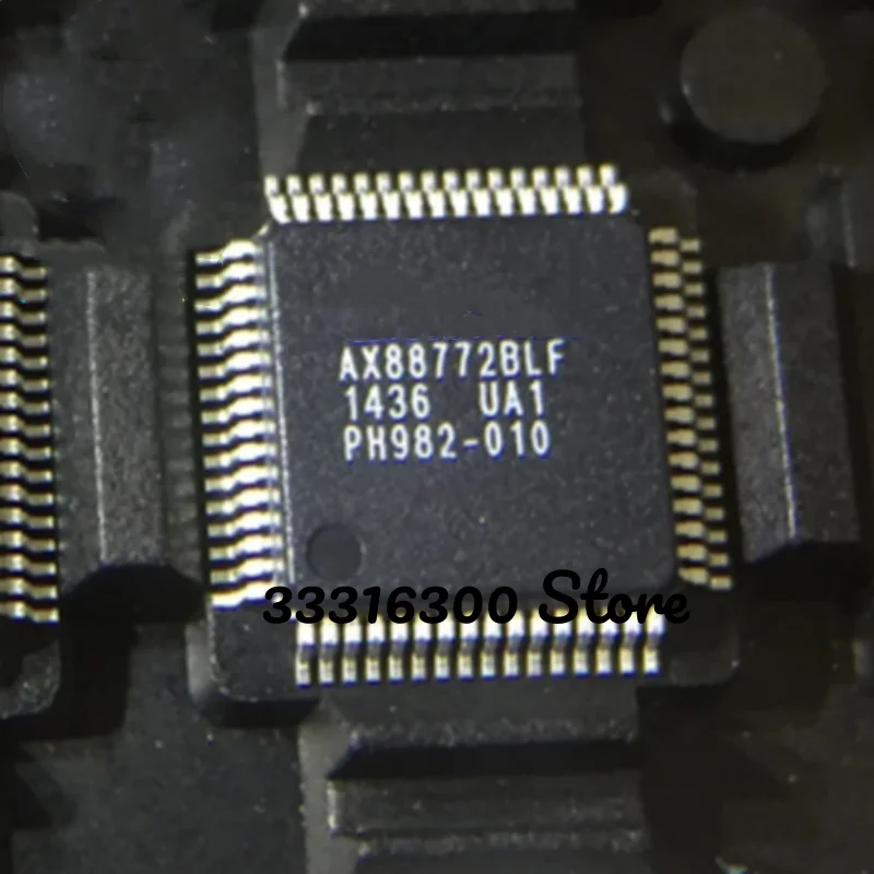10PCS New AX88772ALF / AX88772BLF / AX88772CLF  QFP64 Ethernet control chip IC