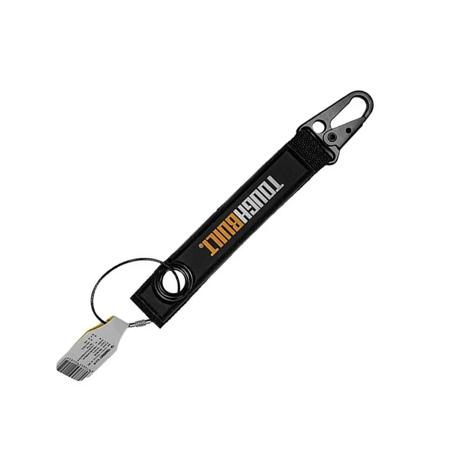Imagem -03 - Toughbuilt-chaveiro Portátil Chaveiro Gancho e Loop Tool Mosquetão Nylon Webbing Ganchos Tb54s2-c Fivela de Suspensão e Bloqueio Buckle