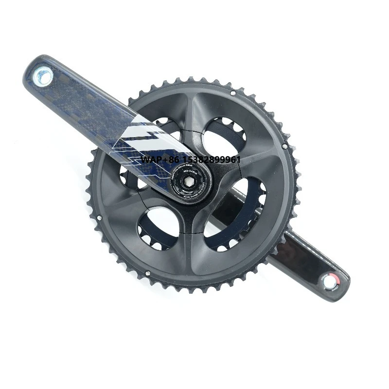 

50/34T 52/36T Carbon Fiber Bike Crankset with Speed Change Gear Bicycle Parts for Road and Mountain Bikes 162.5-175mm