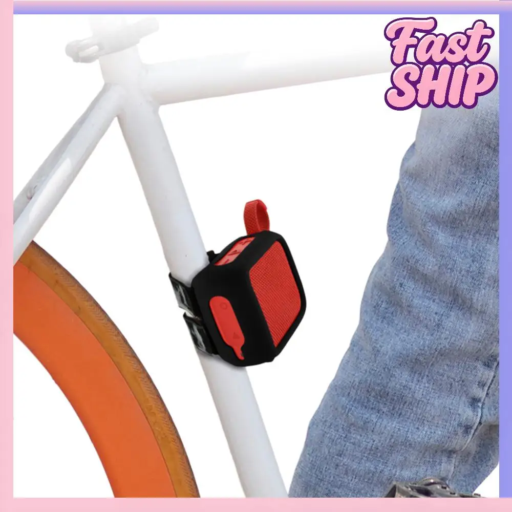 

Силиконовый чехол для портативного динамика с ремешком для крепления динамика Противоударный чехол для динамика Защитный чехол для динамика JBL Go 4 BT