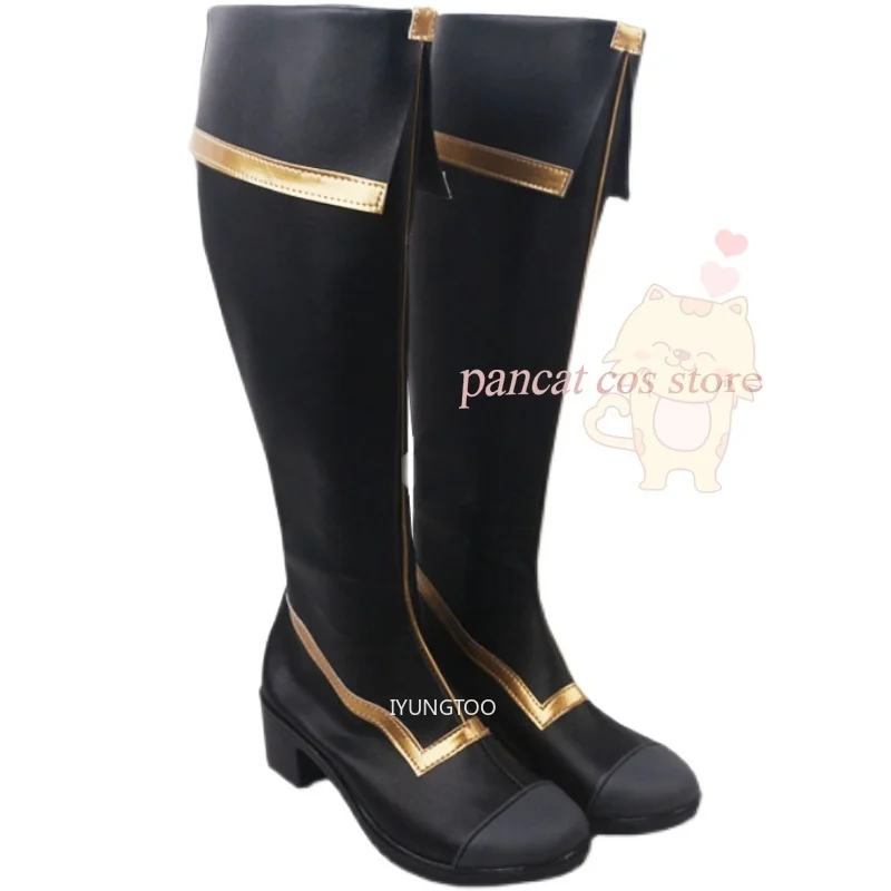 Ensemble Stars Sakuma Rei Cosplay Costume Shoes Fashion Knight Boots Carnival Halloween Shoes Cosplay Costume Prop