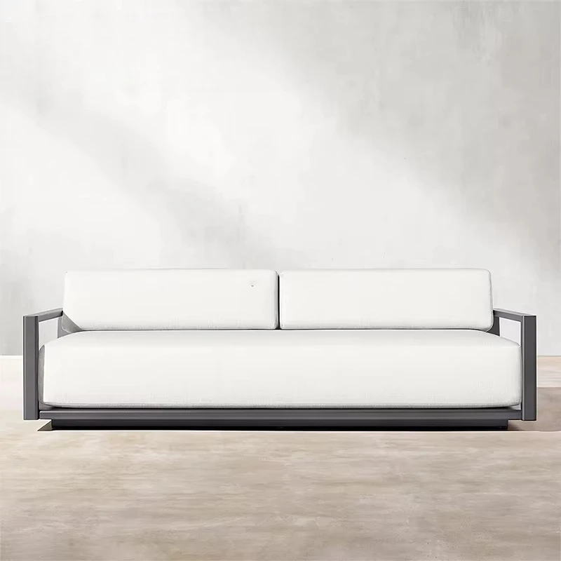 Modern Metal Outdoor Furniture Aluminum Lounge Patio Garden Sofa Set