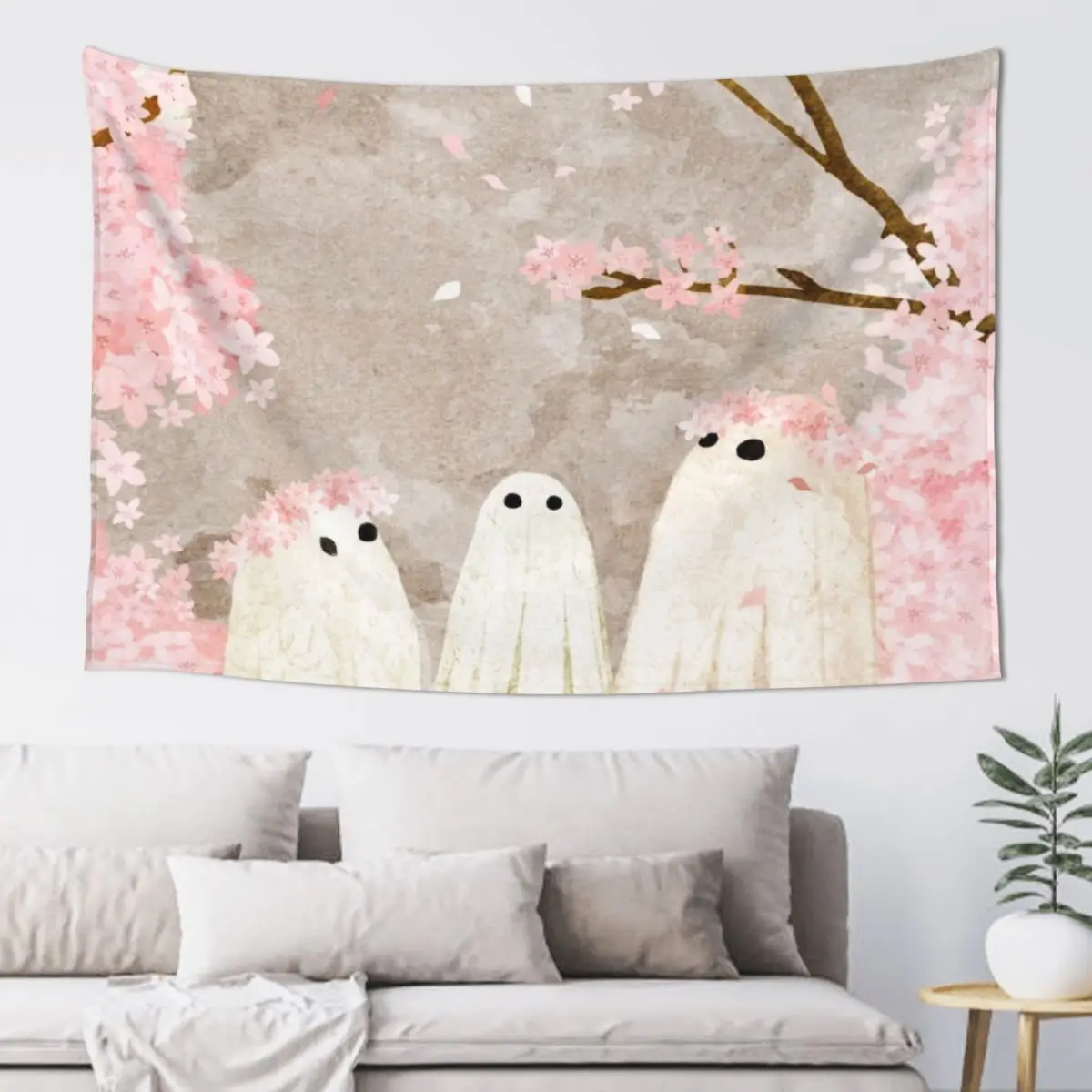 

Cherry Blossom Party Tapestry Art Mural Room Aesthetic Room Decor Aesthetic Things To Decorate The Room Tapestry