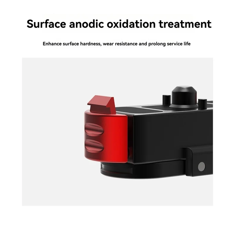 Base magnética de liberación rápida de Metal A003 para Gopro Hero 13, adaptador de montaje de extensión, accesorios de soporte