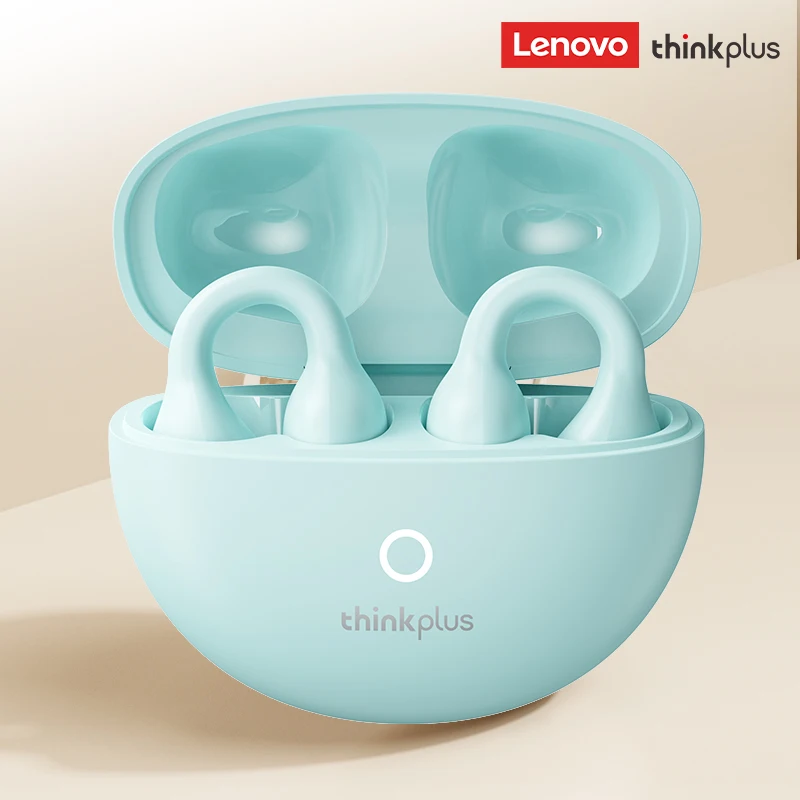 Lenovo LP25 PRO Bluetooth 5.4 Kopfhörer Ohrclip Sport Wireless Headset Lange Akkulaufzeit Geräuschunterdrückung Ohrhörer HD-Mikrofon für Anrufe 8