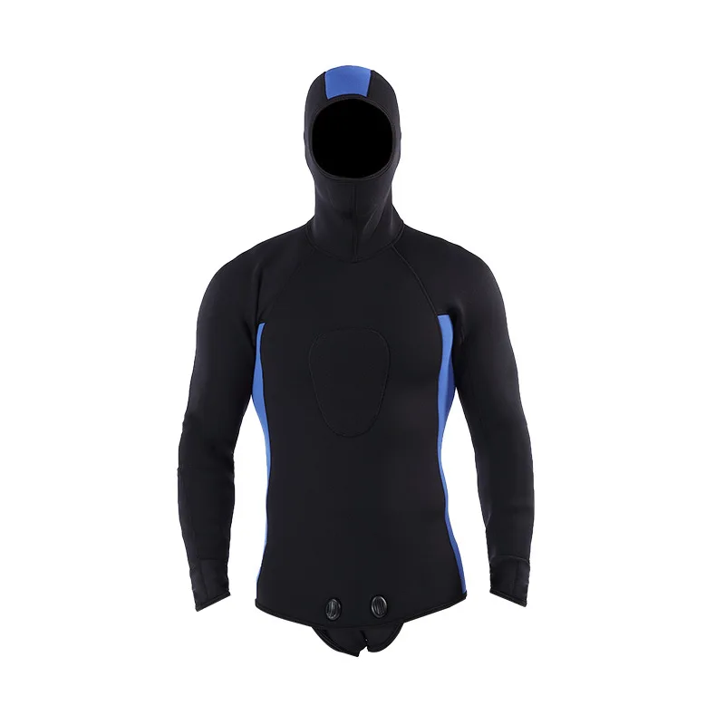 3mm Split Body Diving Suit with Suspenders Diving Suit for Outdoor Swimming Snorkeling and Diving Suit