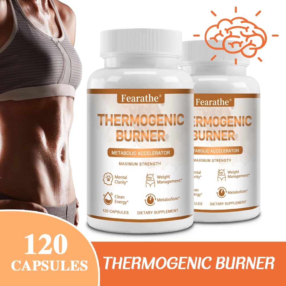 Premium Thermogenic Fat Burner - Weight Management, Clean Energy, Good for Focus and Healthy Metabolism - Nootropic Supplement