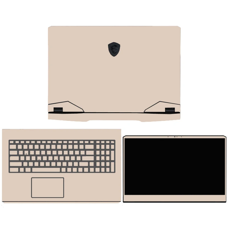 Laptop Skins Film for MSI GP76 GE76 GF76 GP68 GP78 GE68 GE78 Anti-dust Slim Vinyl Stickers for MSI GF66 GL66 GS66 Custom decal