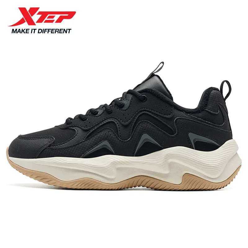

Xtep Casual Shoe For Women Street Style Breathable Comfortable Durability Cushion Shock Absorption Walking Sneakers 875318370002