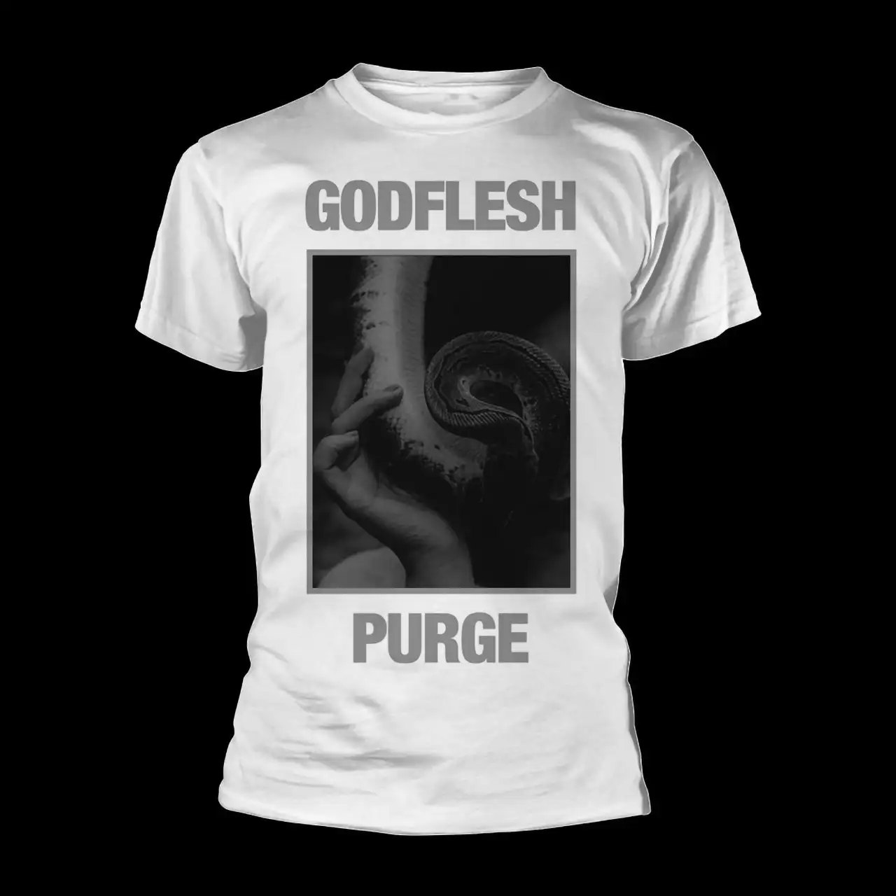 

Godflesh - Purge Clothing Peripheral Pattern Printing Summer Luxury Brand Cotton Men's and Women's T-Shirts Short Sleeves