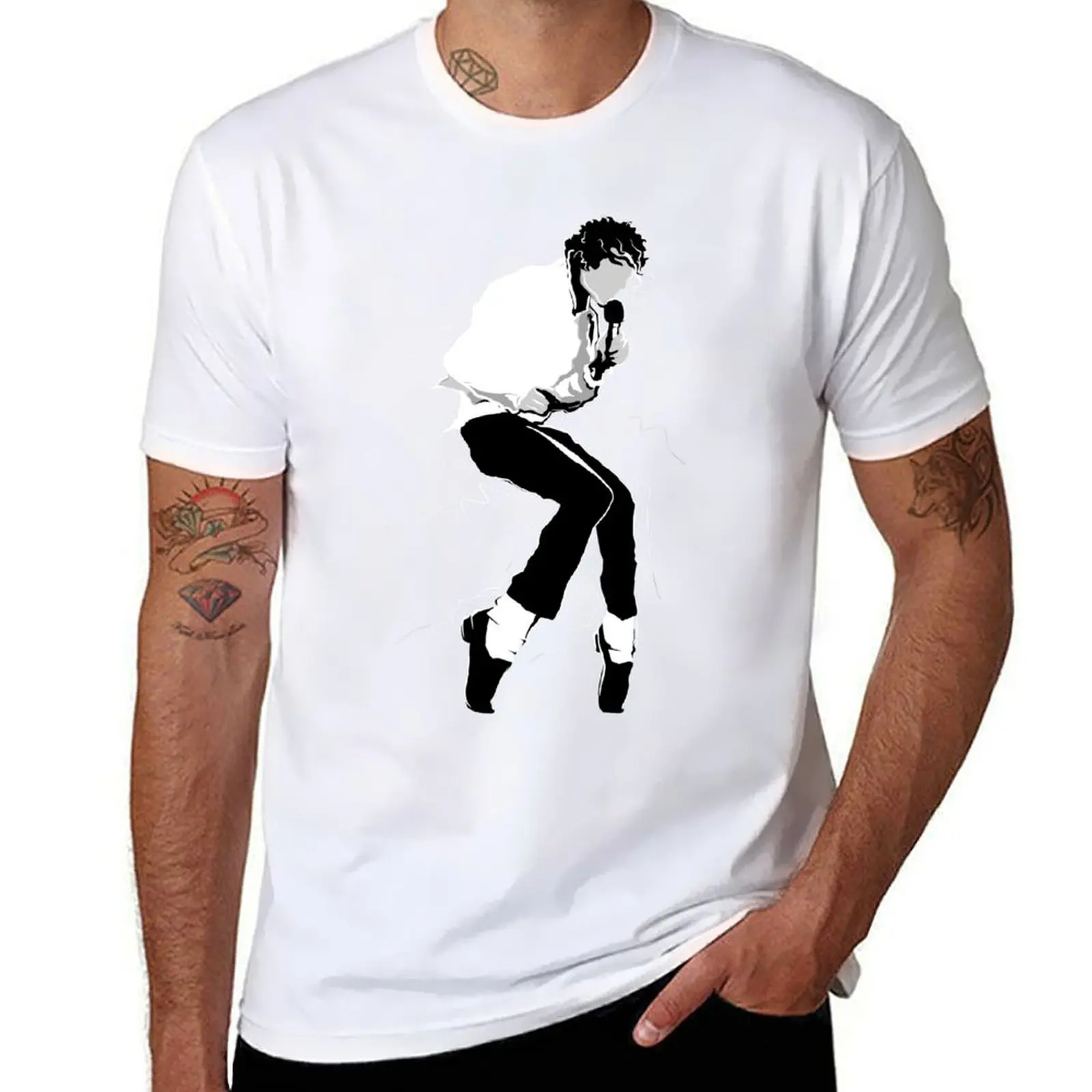 

Toe Stand - black & white T-Shirt funny t shirts man mens graphic t shirts T-Shirt