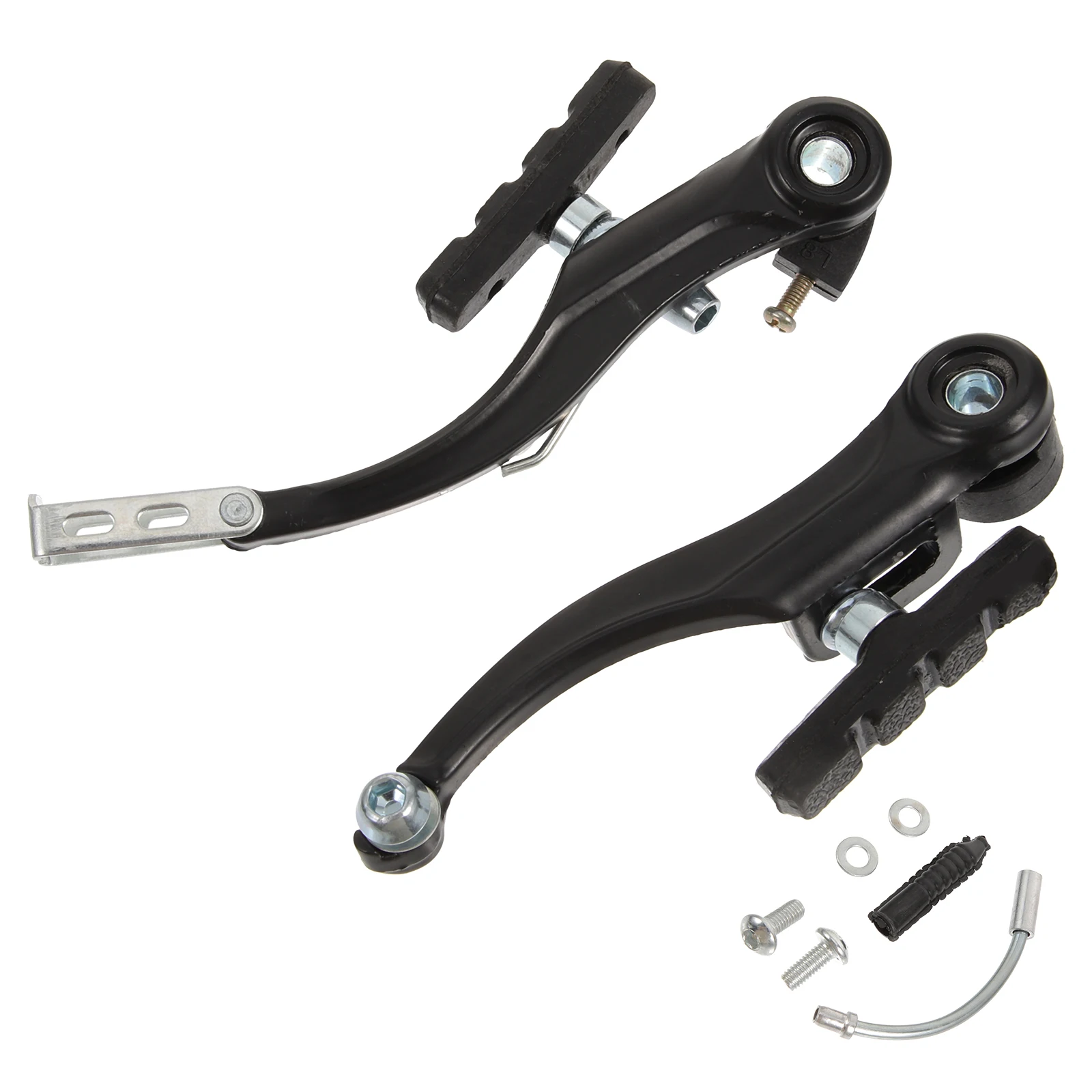 

Bicycle Brake Caliper Aluminum Alloy Replacement Part Bike Brakes Suitable Riding Weather Excellent Design Strengthen Slippery