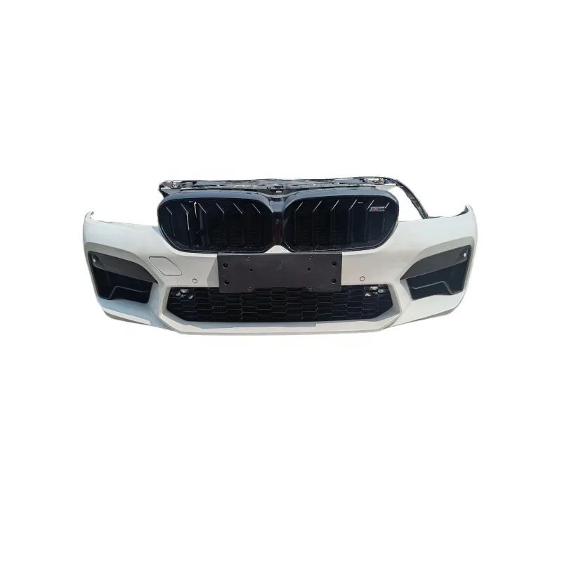 Car Accessories High Quality Custom Front Bumper Assembly With Radiator Fit M5 F90 2021 Bolt-On Installation