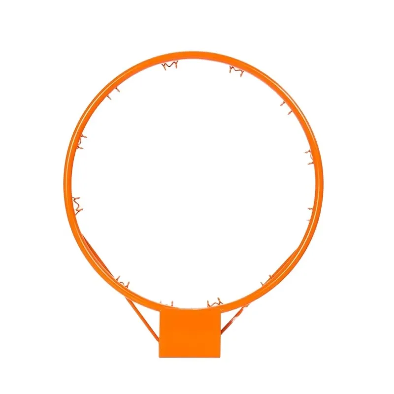 High Quality Powder Coated Simple Basketball Rim Bright Color For Long Term Use