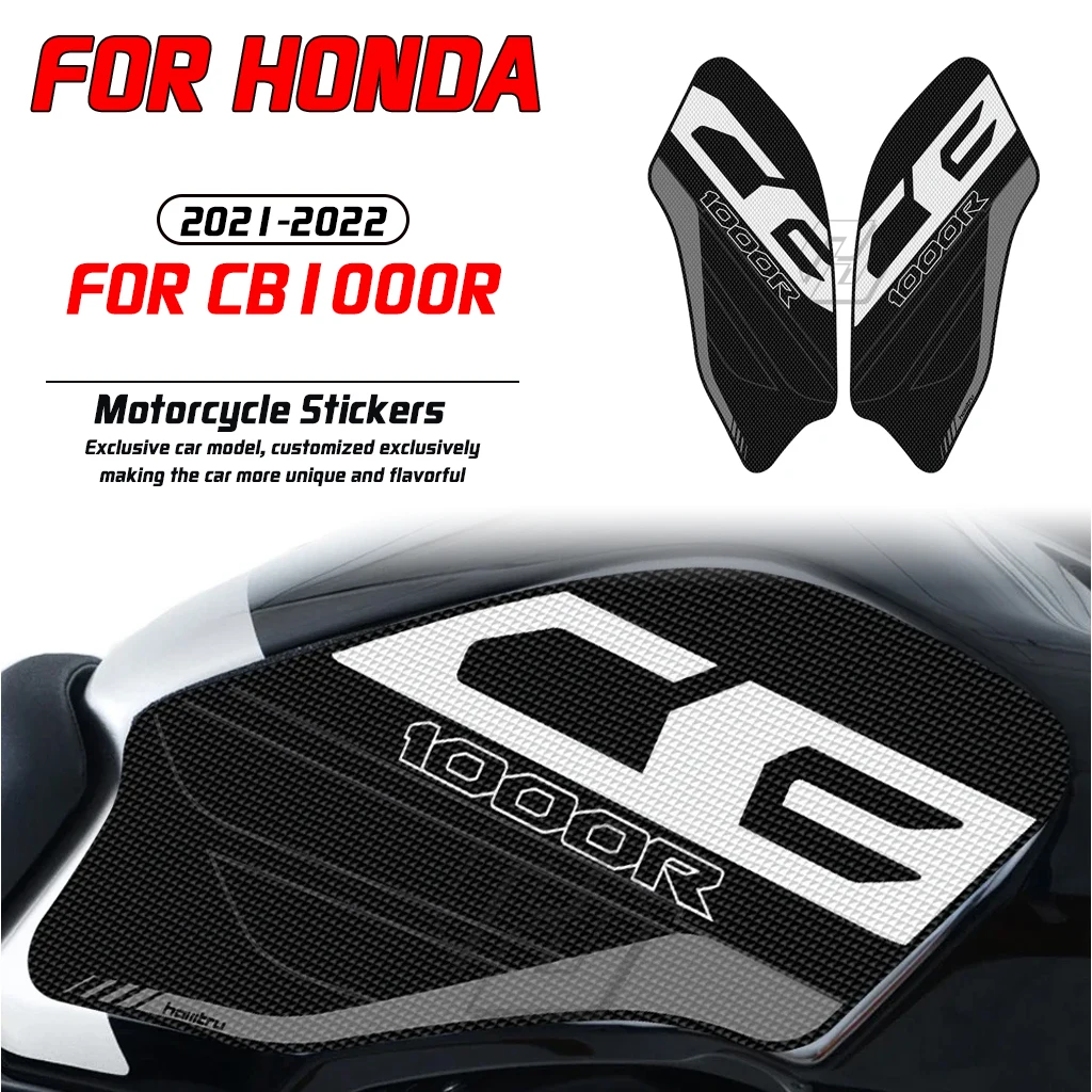 

For Honda CB1000R 2021-2022 motorcycle modification side fuel tank pad anti slip leather sticker