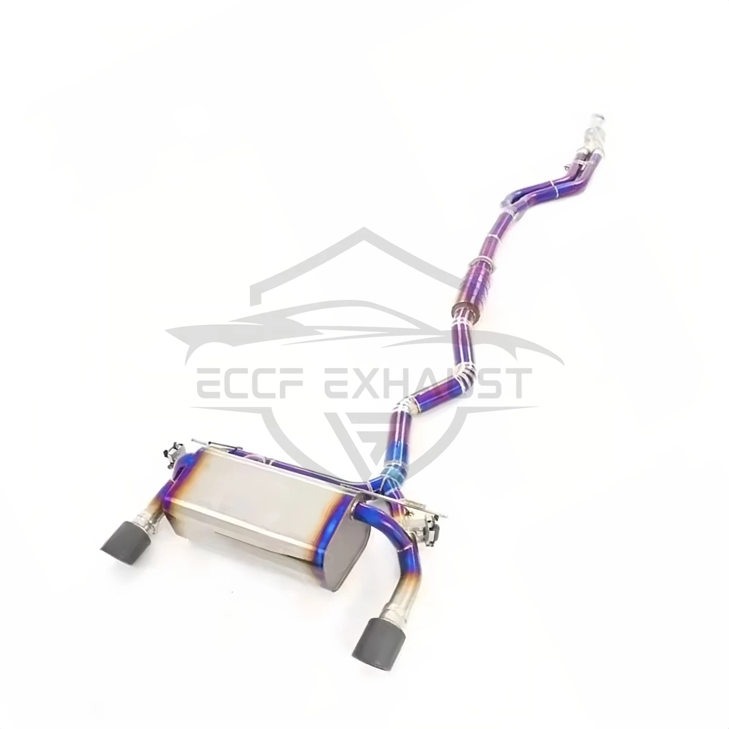 

Sports Titanium Valve Catback Exhaust With front pipe for BMW 435i F32 N55 Aggressive Exhaust Sound Easy Installation