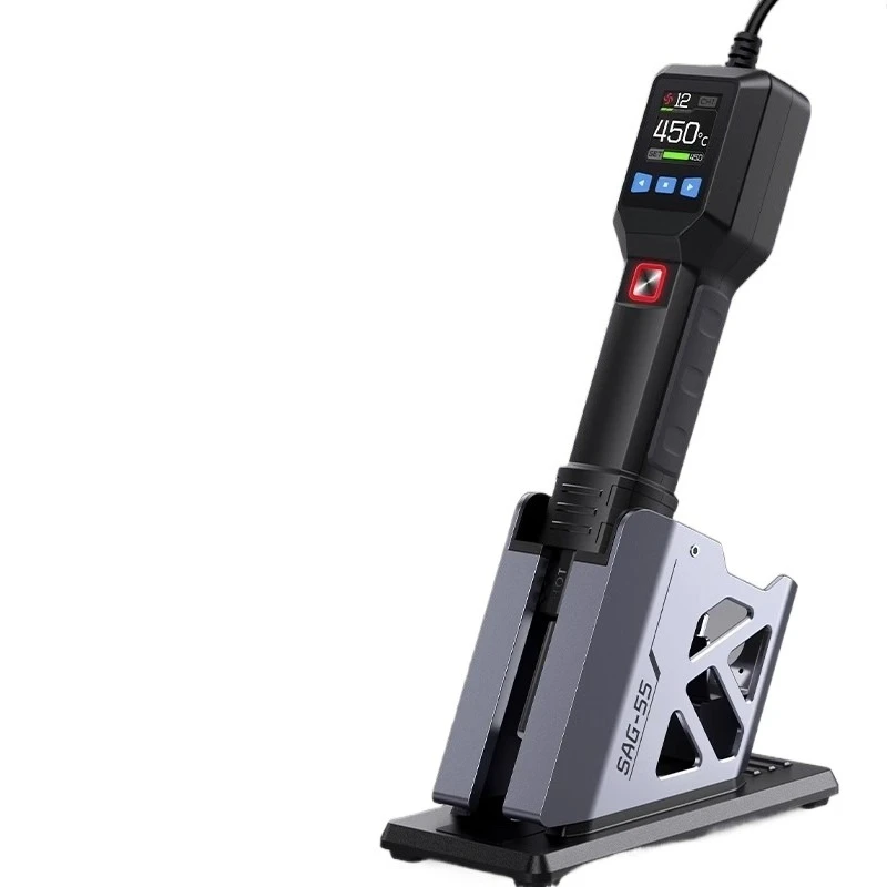 For SAG-55 High Temperature Hot Air Gun 550W Handheld Portable Small Welding Dismantling Table Maintenance High Power