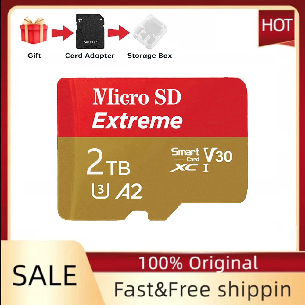 Оригинальная карта Micro TF SD, флэш-карта памяти SD на 1 ТБ, 512 ГБ, U3 для ноутбука Lenovo, игровая видеокарта Nintendo Switch