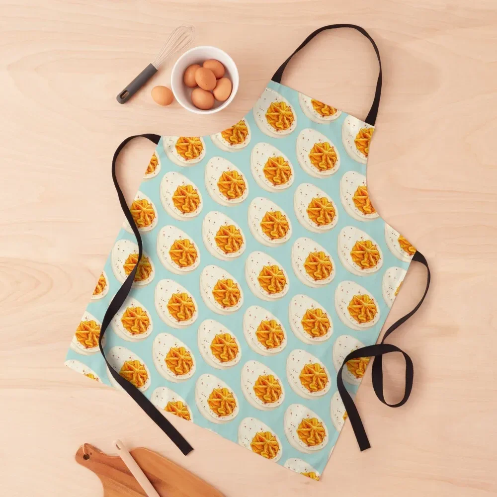 

Deviled Egg Pattern - Blue Apron Kitchen on the wall Kitchens Men Things For Home And Kitchen Apron