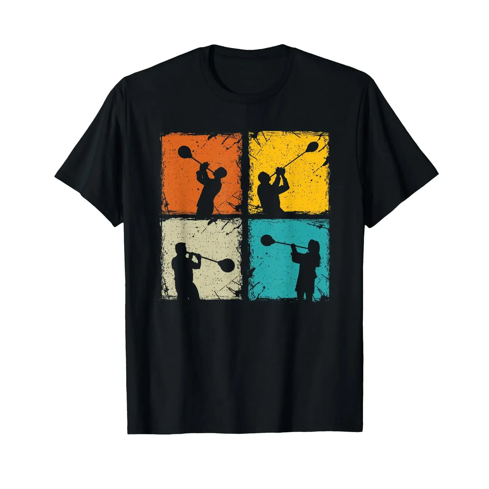 Glass blowing retro squares glassworking blower gift T Shirt vintage Washed homme Top For Everyday Wear Comfortable Casual