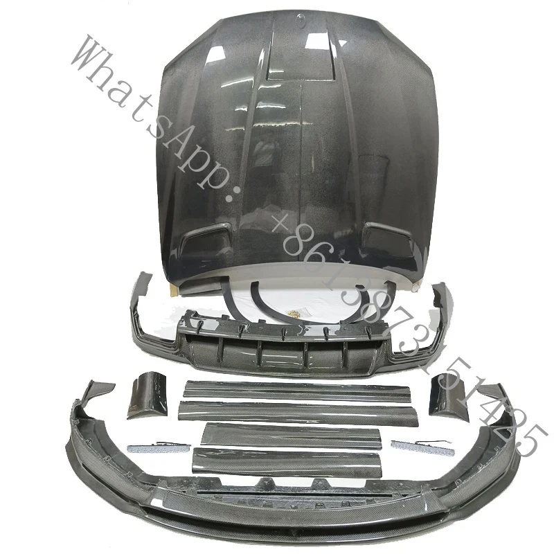 Suitable Style Levante Body Kits Levante Car Parts Front Lip Diffuser Trunk Spoiler Hood Levante 2016-2019
