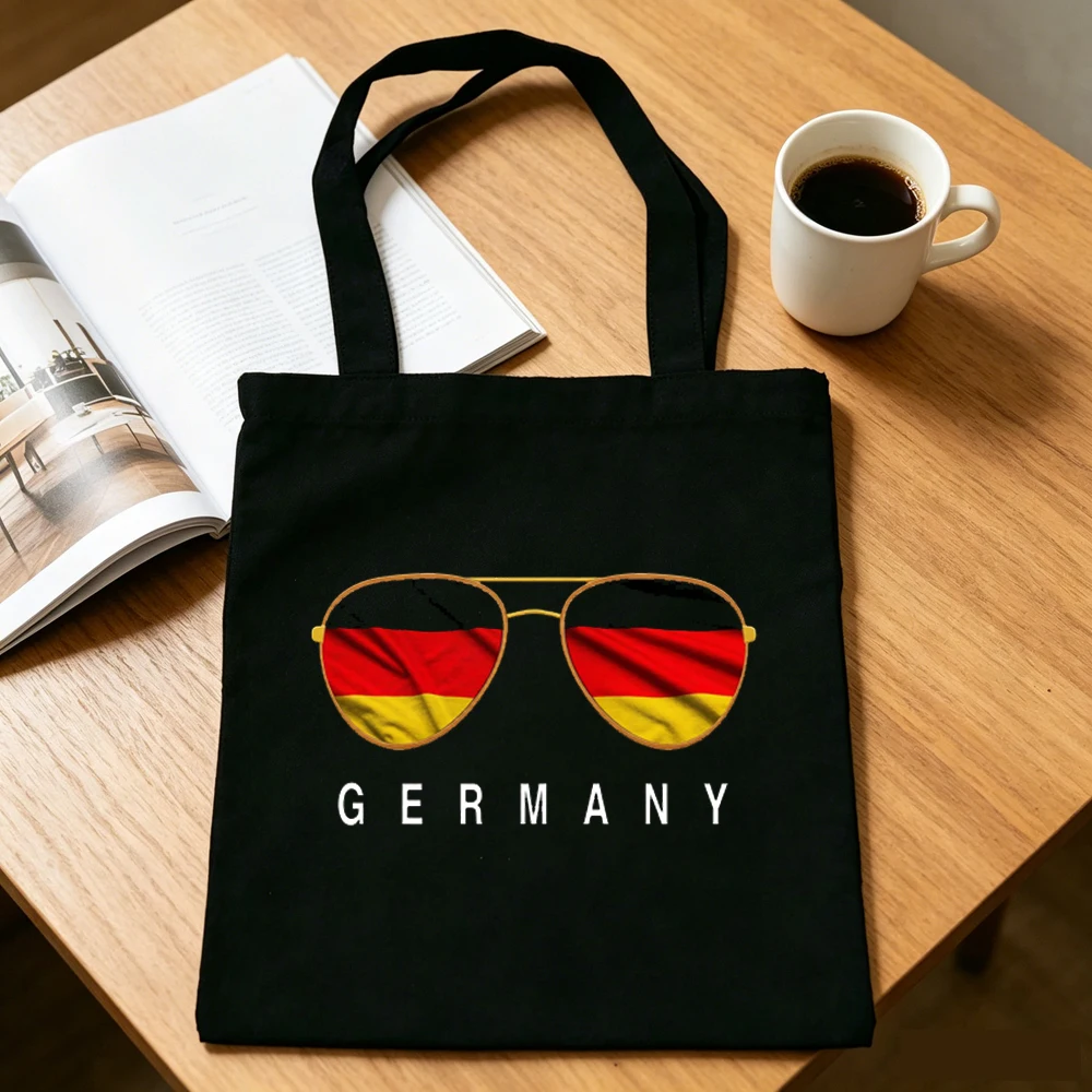 Women Bags Germany - Deutschland Tragetasche Schultertasche Einkaufstasche wiederverwendbare Stofftasche