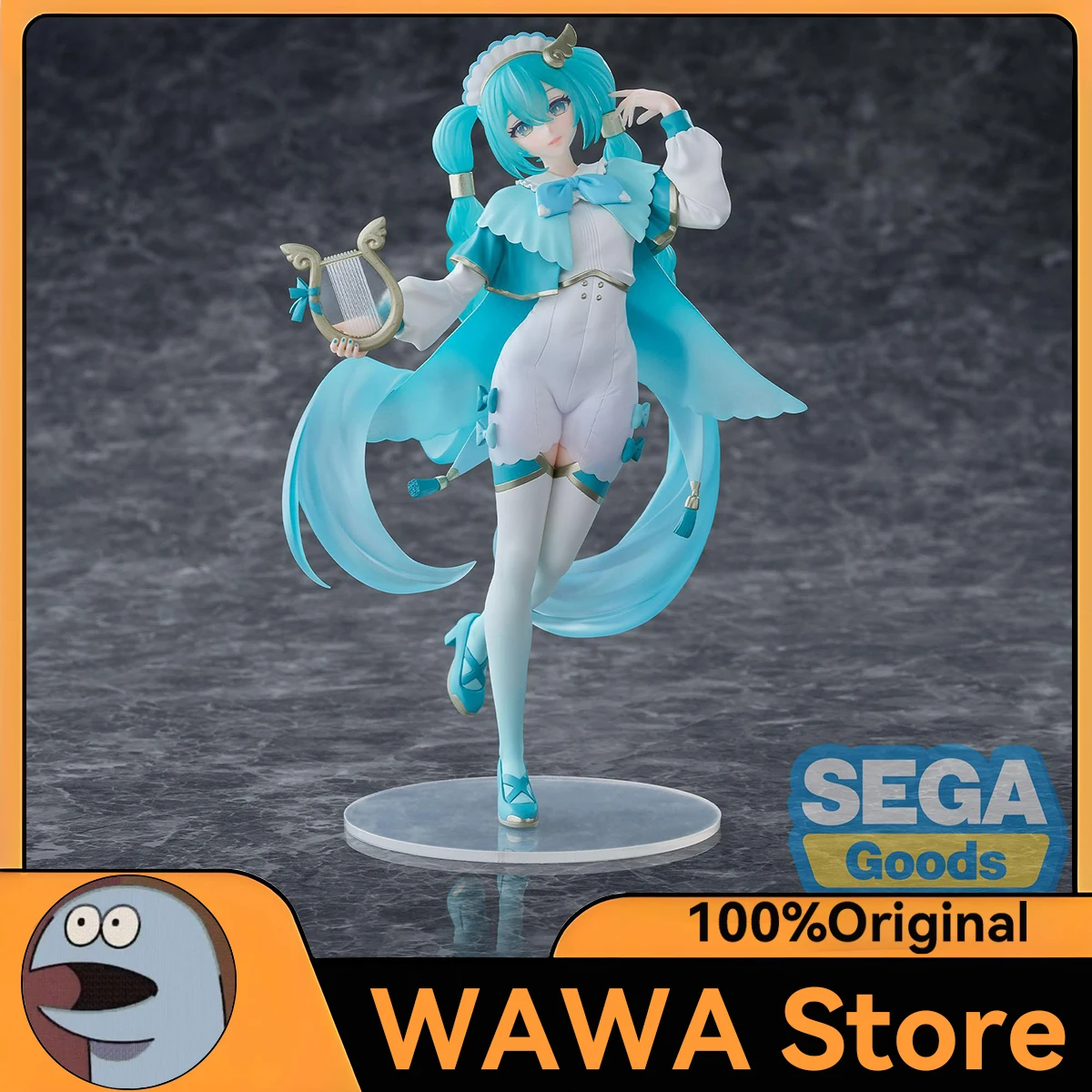 オリジナルsega-ルミナスタ-初音ミク-ウォンダリング・ミンストレル-アニメフィギュア-コレクションモデル-おもちゃ-美少女オーナメント