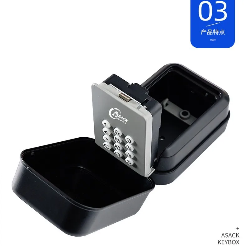 Smart Passwort Schlüssel Box Fern Entsperren Bluetooth Wasserdicht Homestay Outdoor Dekoration Tür Passwort Box