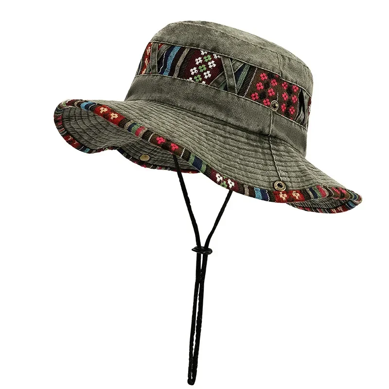 Sombrero para el sol para acampar a campo traviesa para montañismo al aire libre para hombres y mujeres, cómodo y transpirable, sombrero para el sol de vaquero, gorra de pesca