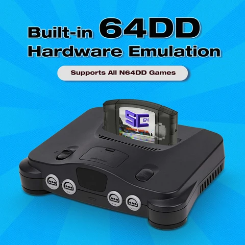 Игровая карта EPICJOY SummerCart 64 для N64, 32 ГБ, 5400 игр, открытый исходный код — изображение товара