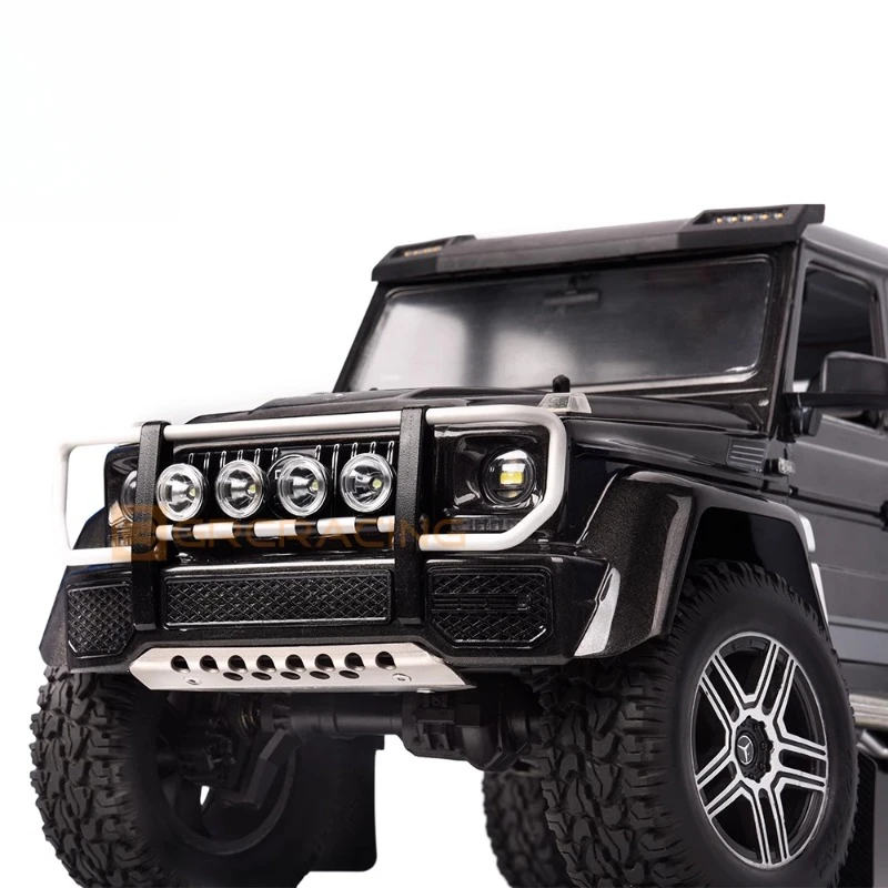Foco redondo Retro de 18mm simulado, reflector todoterreno para coche trepador de control remoto 1/10 Traxxas TRX4 Defender AXIAL SCX10