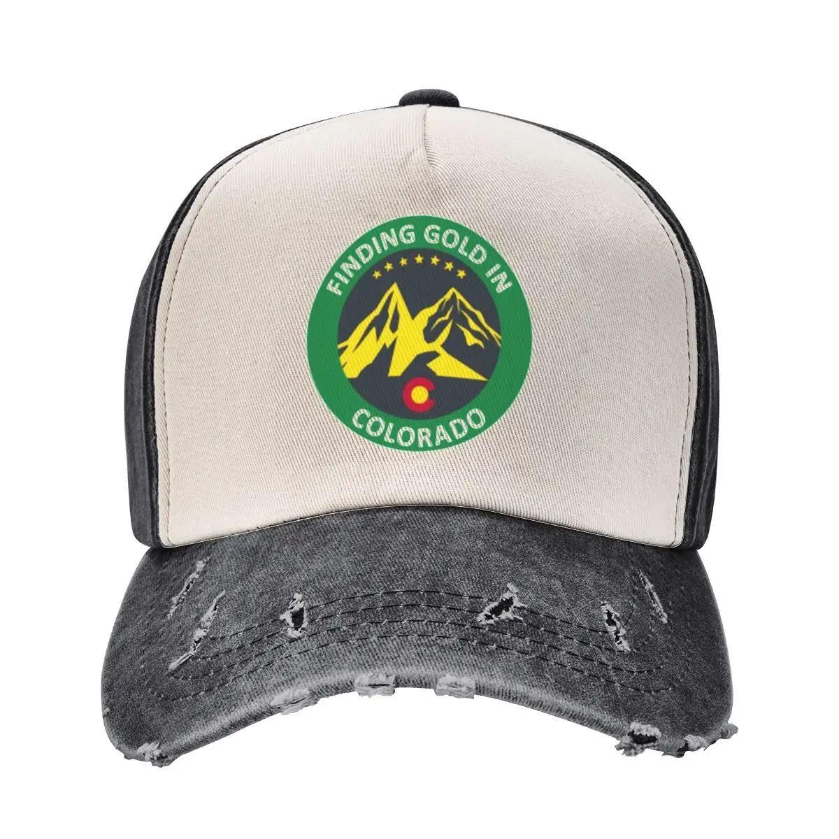 Finding Gold in Colorado logo gear Baseball Cap Snapback Cap Mountaineering Boy Child Women's