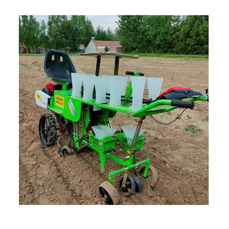 Self propelled seedling transplanter Vegetable seedling planting machine Sweet potato corn seeder planter sower