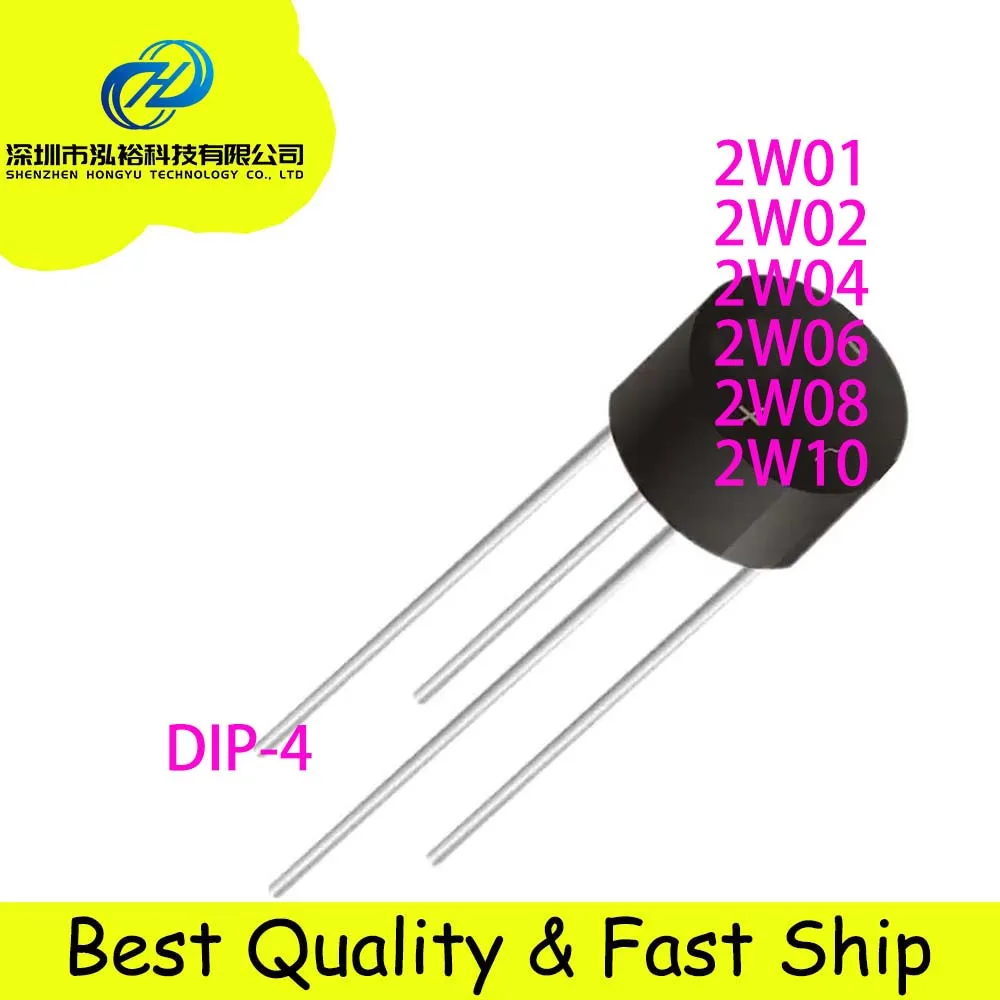 2W01 Rectificador de Puente: Evaluación Técnica y Uso Práctico en Proyectos Electrónicos