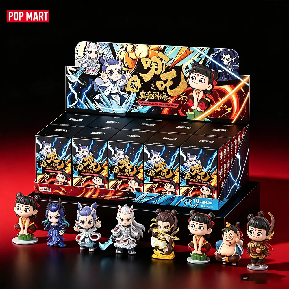POPMART NEZHA 2 CLASSIC CHARACTERS Series Blind Box Original Toys Guess Bag Mystery Box Doll Cute Anime Figure Ornament