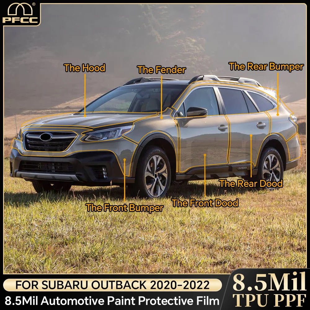 

PPF For Subaru Outback 2020-2022 TPU Paint Protection Film Car Body Sticker Anti-scratch Protective Transparent PPF Accessories
