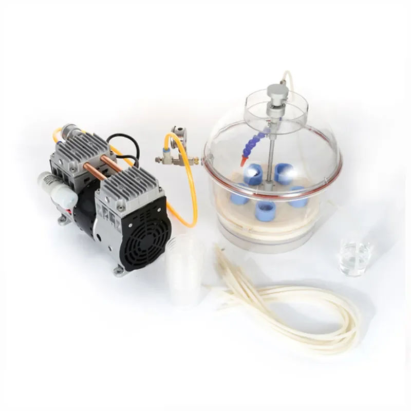 Used for embedded sample pressing in vacuum cold mounting machine