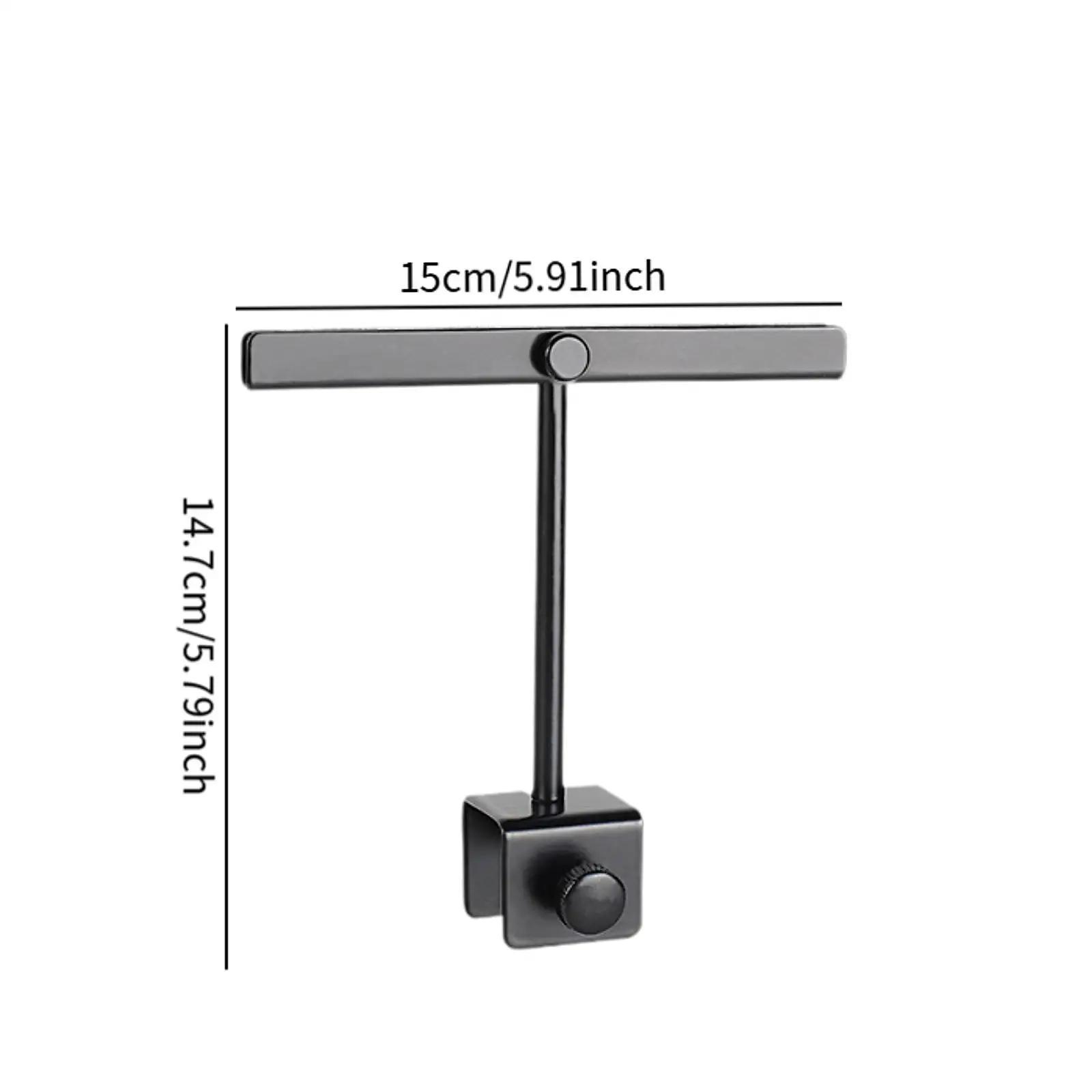 Shop Clothing Rack Sign Holder Metal Clamp for Price Tag Display Multifunctional Lightweight Practical Retail Tool