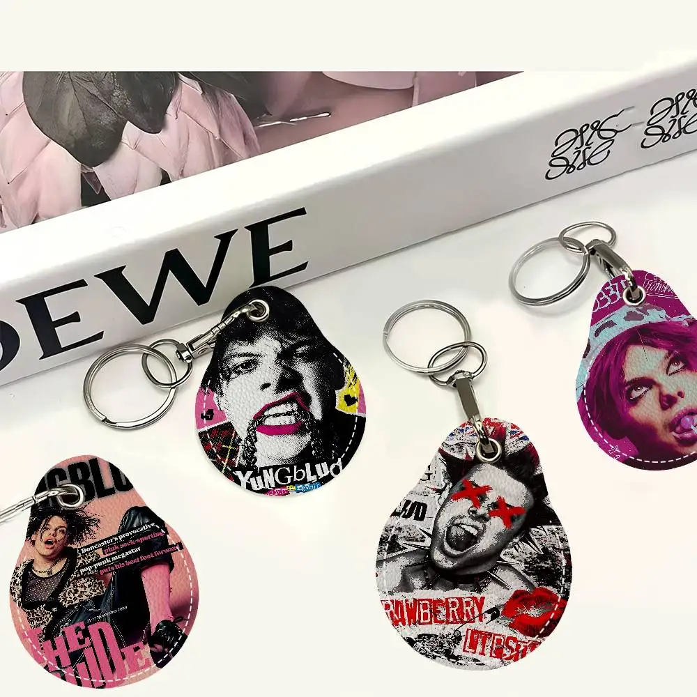 

Singer Y-Yungblud Waterdrop Aped N Acc Держатель карты управления для транспортных средств Брелок для общественного транспорта Защитный чехол