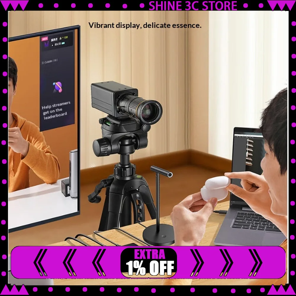 UGREEN CM630 15390 4K 60Hz HDMI Video Capture Card 1080P 60fps USB C Recording Loop Out with Mic Headset