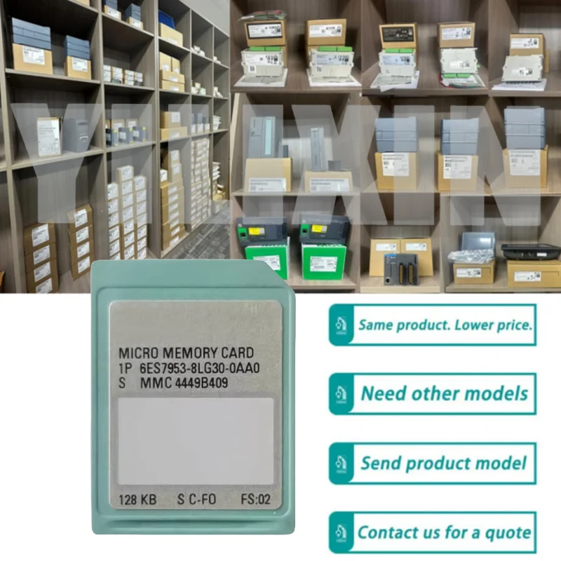 

New Original 6ES7954-8LC03-0AA0 S7-1200 PLC Memory Card/storage Card 4MB