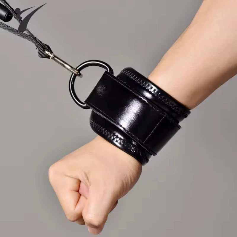 Handgelenkriemen für Widerstandsband-Workout, Fitness-Knöchelriemen, Fußstützen-Manschetten für Kabelzuggeräte, Fitness-Studio und Heimtraining